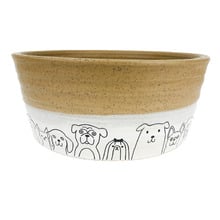 Pooch Ceramic Dog Bowl